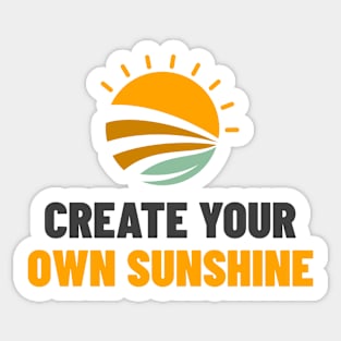 Create Your Own Sunshine Sticker